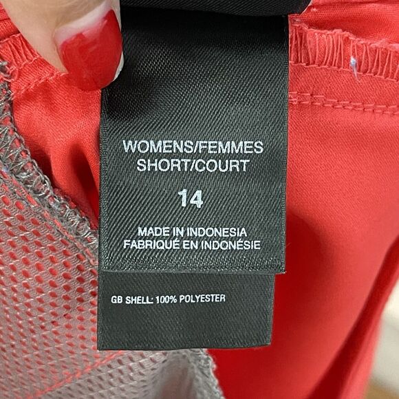 The North Face Women's Boardshort Swimwear Shorts Trunks Coral/red Size 14 - Picture 6 of 9